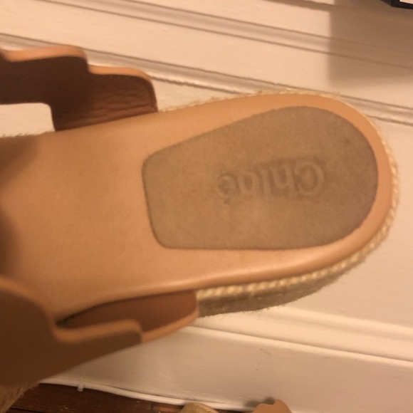 NEW Chloe Lauren Strappy Platform Espadrilles - Picture 8 of 8